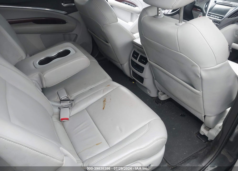 2014 ACURA MDX TECHNOLOGY PACKAGE VIN: 5FRYD4H40EB037417