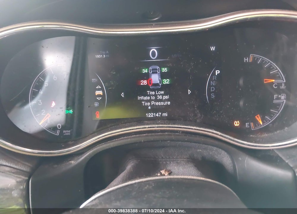2014 LAND JEEP GRAND CHEROKEE OVER VIN: 1C4RJECG1EC276574