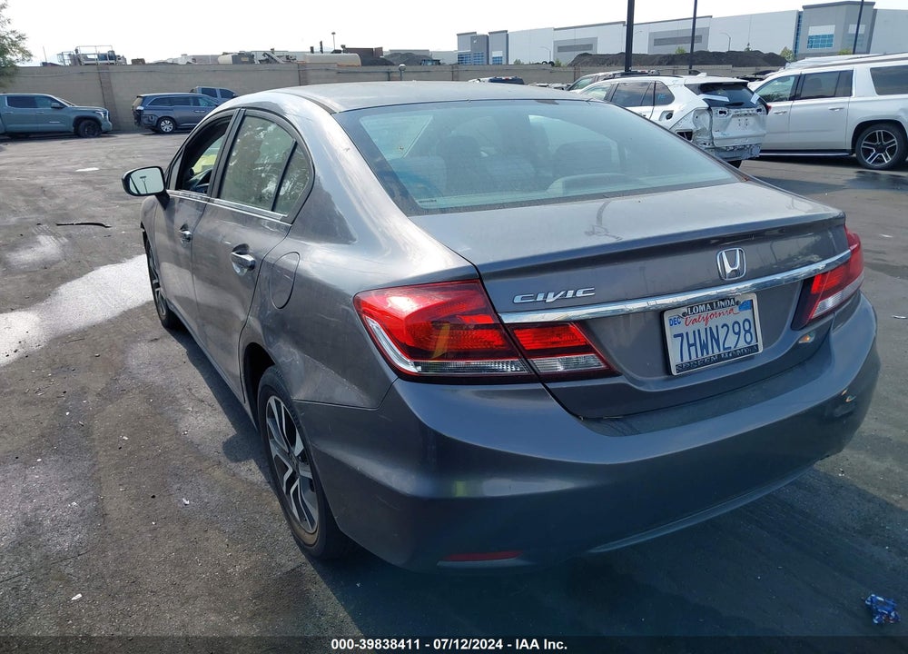 2015 HONDA CIVIC EX VIN: 19XFB2F8XFE208190