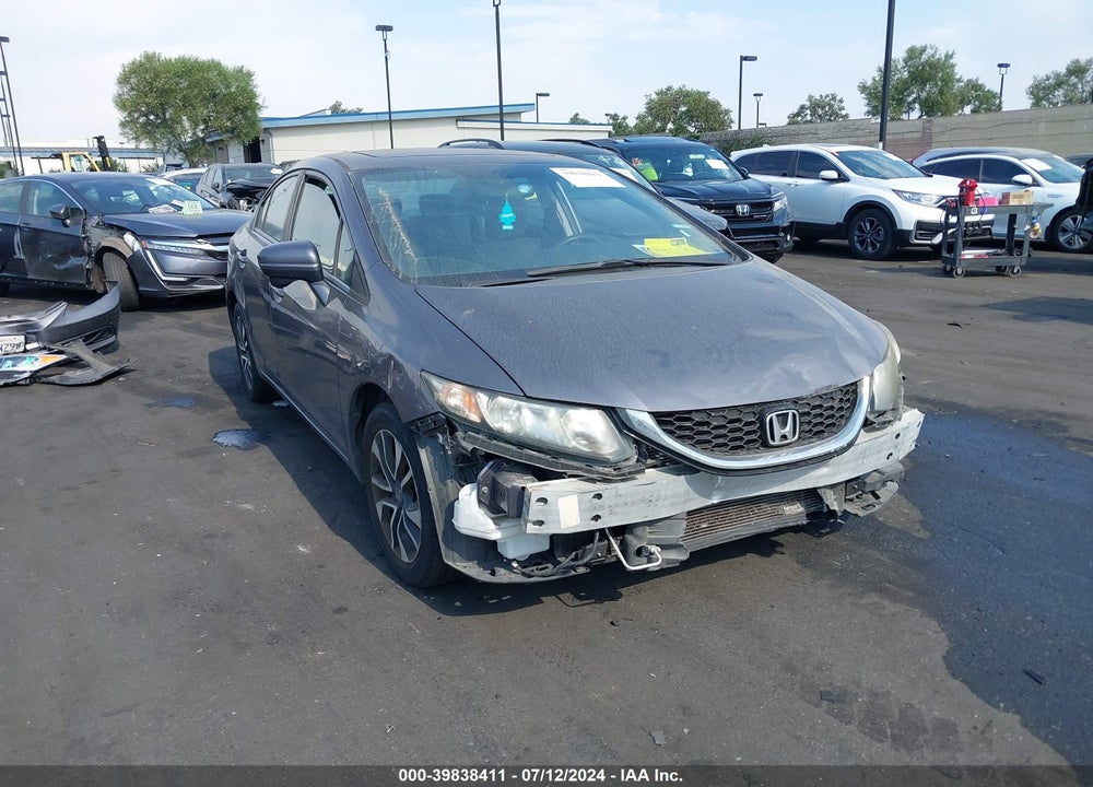 2015 HONDA CIVIC EX VIN: 19XFB2F8XFE208190