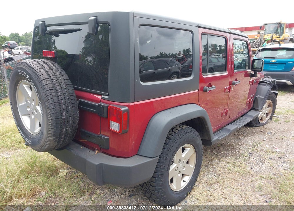 2013 JEEP WRANGLER UNLIMITED SPORT VIN: 1C4BJWDG3DL594782