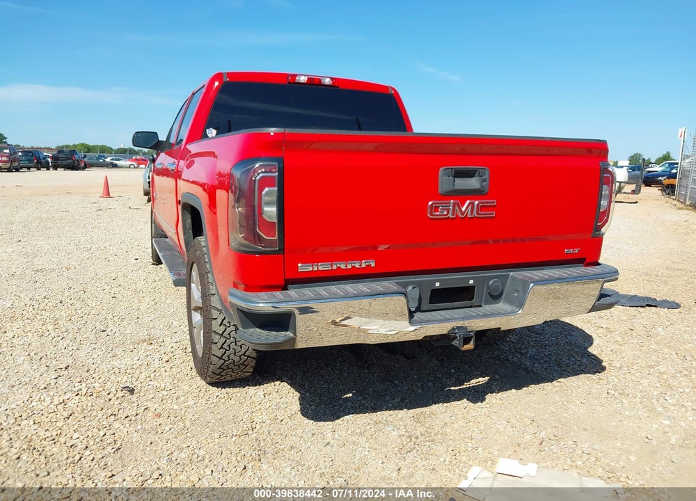 2016 GMC SIERRA 1500 SLT VIN: 3GTP1NEC1GG346429