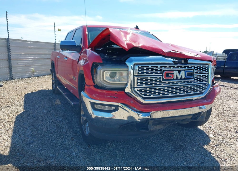 2016 GMC SIERRA 1500 SLT VIN: 3GTP1NEC1GG346429