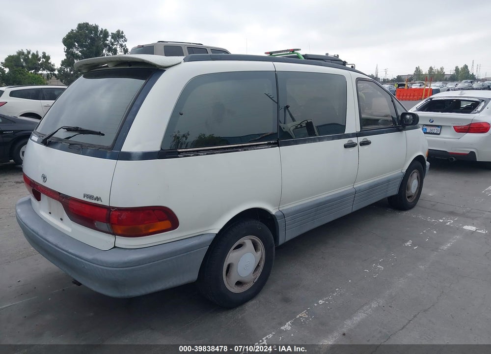 1991 TOYOTA PREVIA LE VIN: JT3AC12R1M0033337