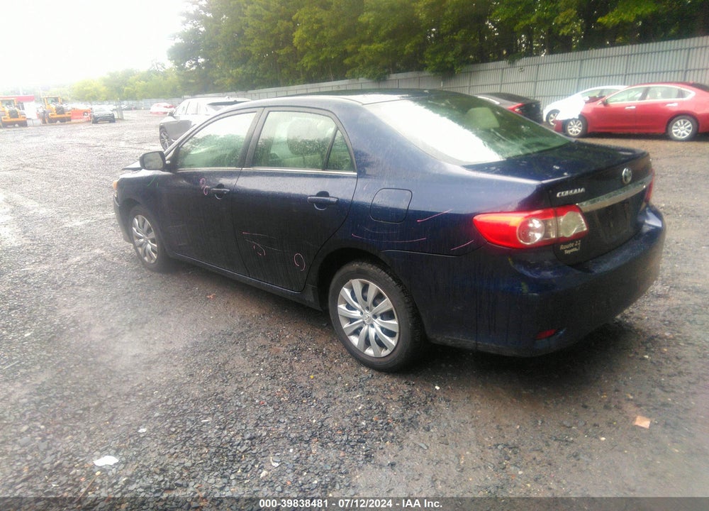 2013 TOYOTA COROLLA LE VIN: 2T1BU4EEXDC007915