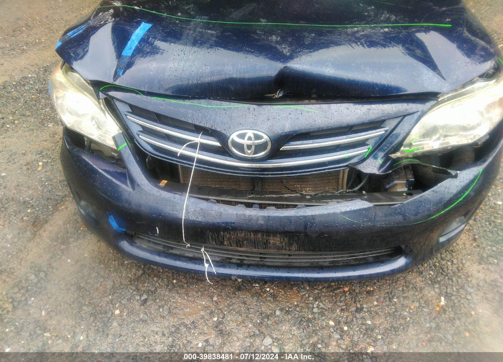 2013 TOYOTA COROLLA LE VIN: 2T1BU4EEXDC007915