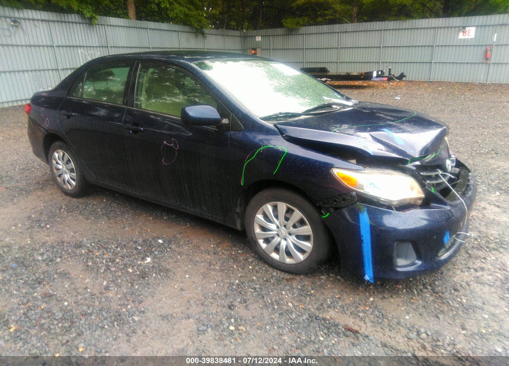 2013 TOYOTA COROLLA LE VIN: 2T1BU4EEXDC007915