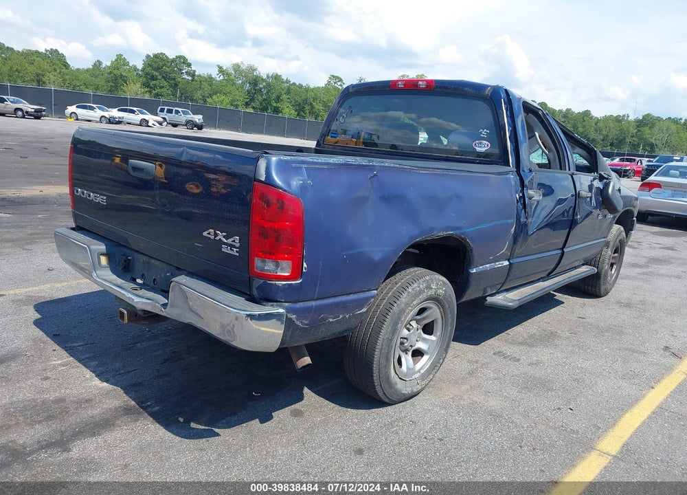 2004 DODGE RAM 1500 SLT/LARAMIE VIN: 1D7HU18N14S511634