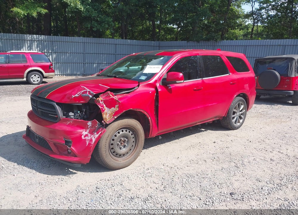 2014 DODGE DURANGO R/T VIN: 1C4SDJCT6EC477241