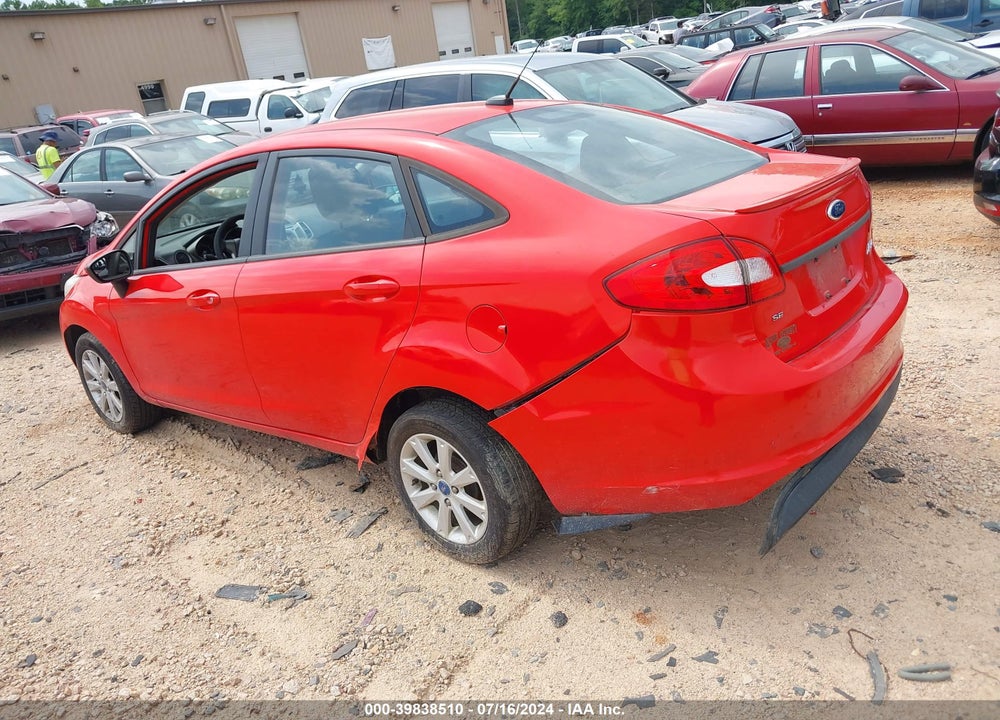 2012 FORD FIESTA SE VIN: 3FADP4BJ9CM114340