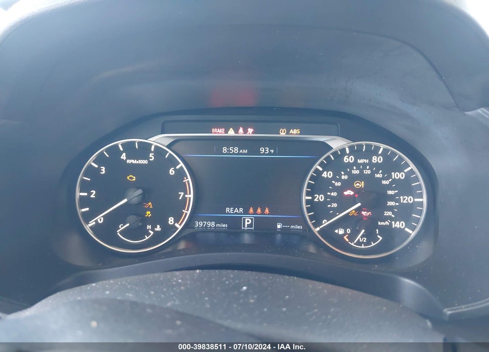 2023 NISSAN ALTIMA SV FWD VIN: 1N4BL4DV6PN325638