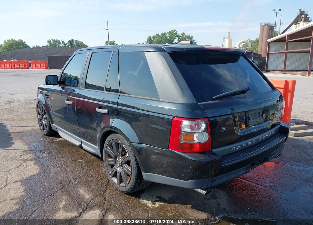 2008 LAND ROVER RANGE ROVER SPORT SUPERCHARGED VIN: SALSH23438A122491