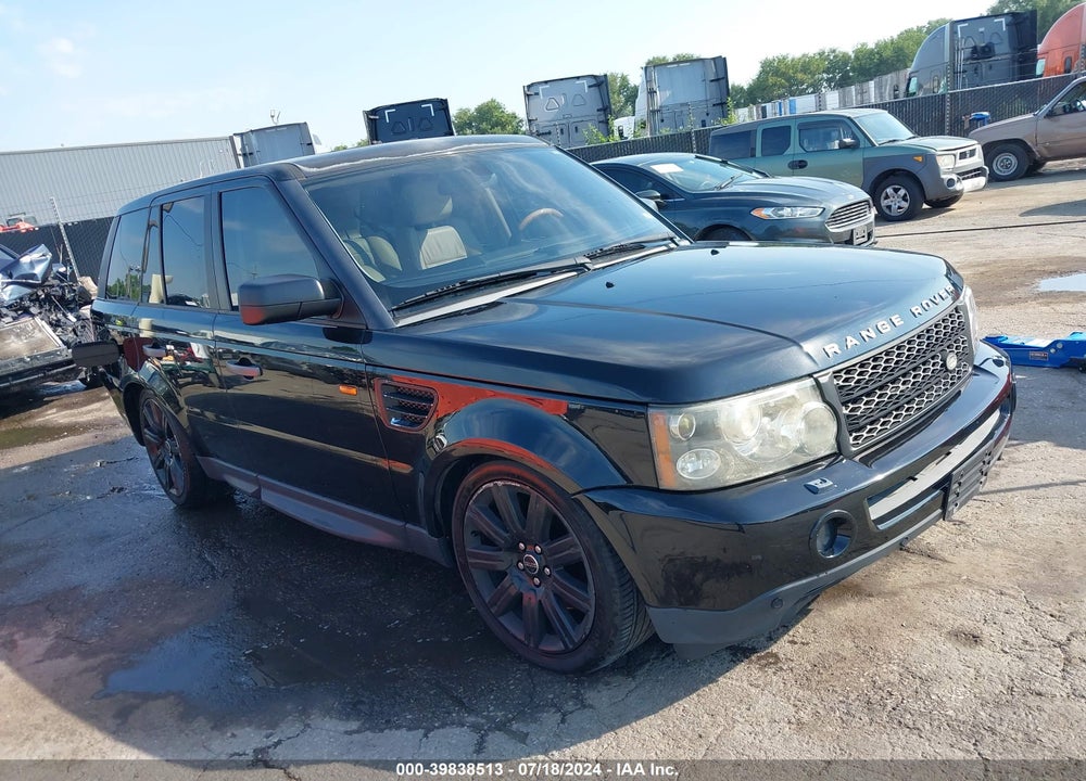 2008 LAND ROVER RANGE ROVER SPORT SUPERCHARGED VIN: SALSH23438A122491