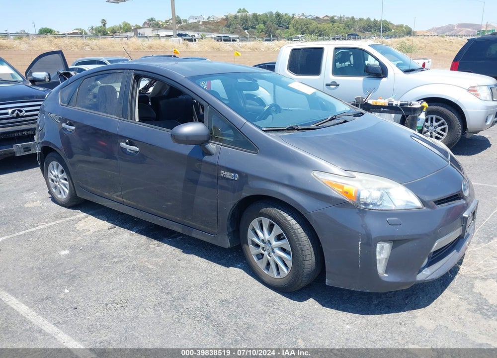 2012 TOYOTA PRIUS PLUG-IN ADVANCED VIN: JTDKN3DP7C3027153