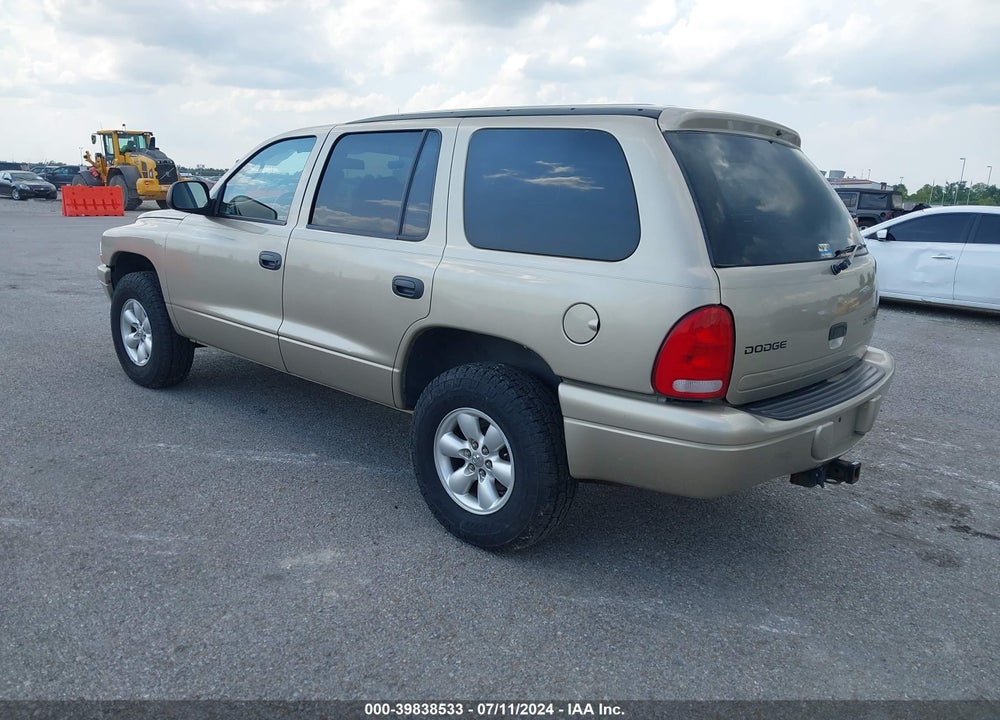 2003 DODGE DURANGO SPORT/SXT VIN: 1D4HS38N63F518634
