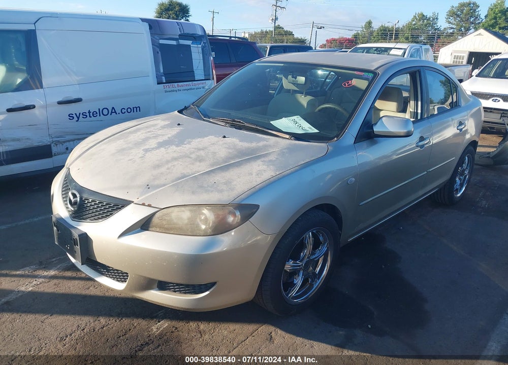 2006 MAZDA 3 I VIN: JM1BK12F661439460
