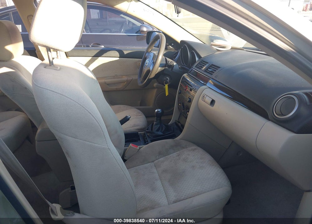 2006 MAZDA 3 I VIN: JM1BK12F661439460