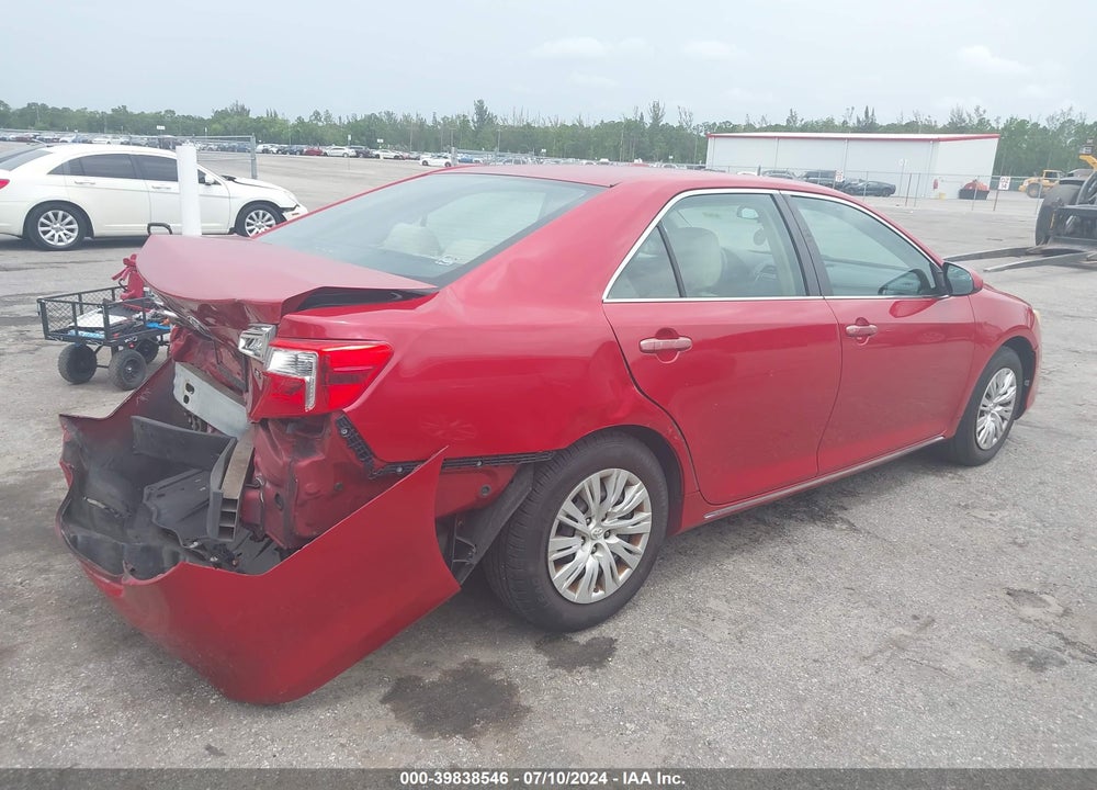 2012 TOYOTA CAMRY LE VIN: 4T4BF1FKXCR182908