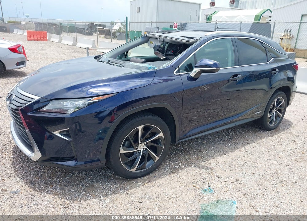 2016 LEXUS RX 450H VIN: 2T2BGMCA9GC001420