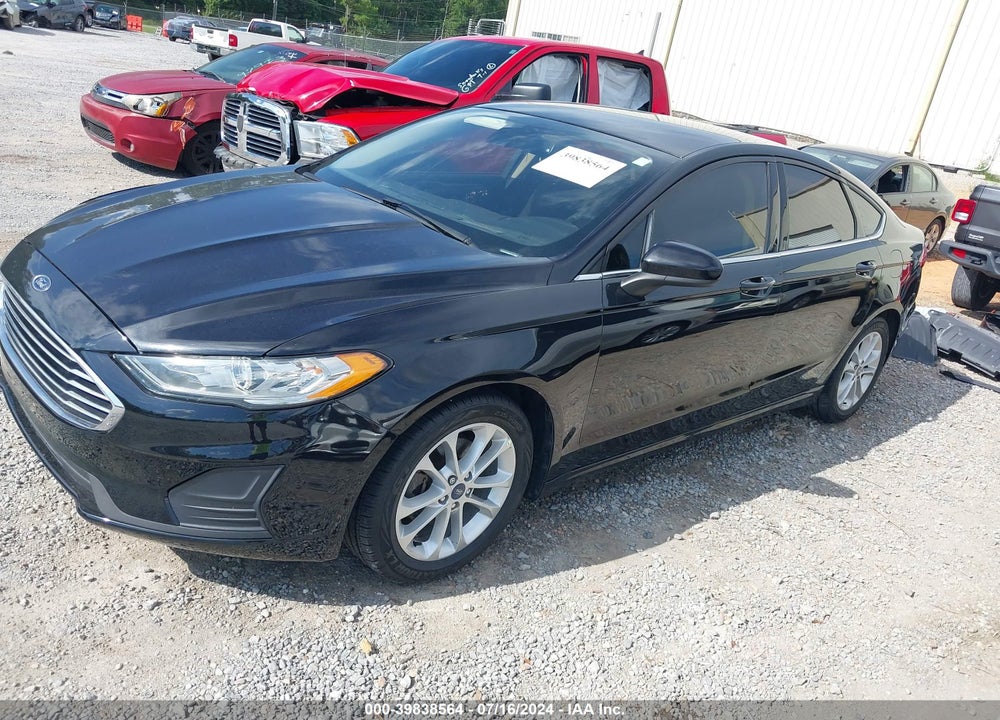2019 FORD FUSION VIN: 3FA6P0HD9KR171688