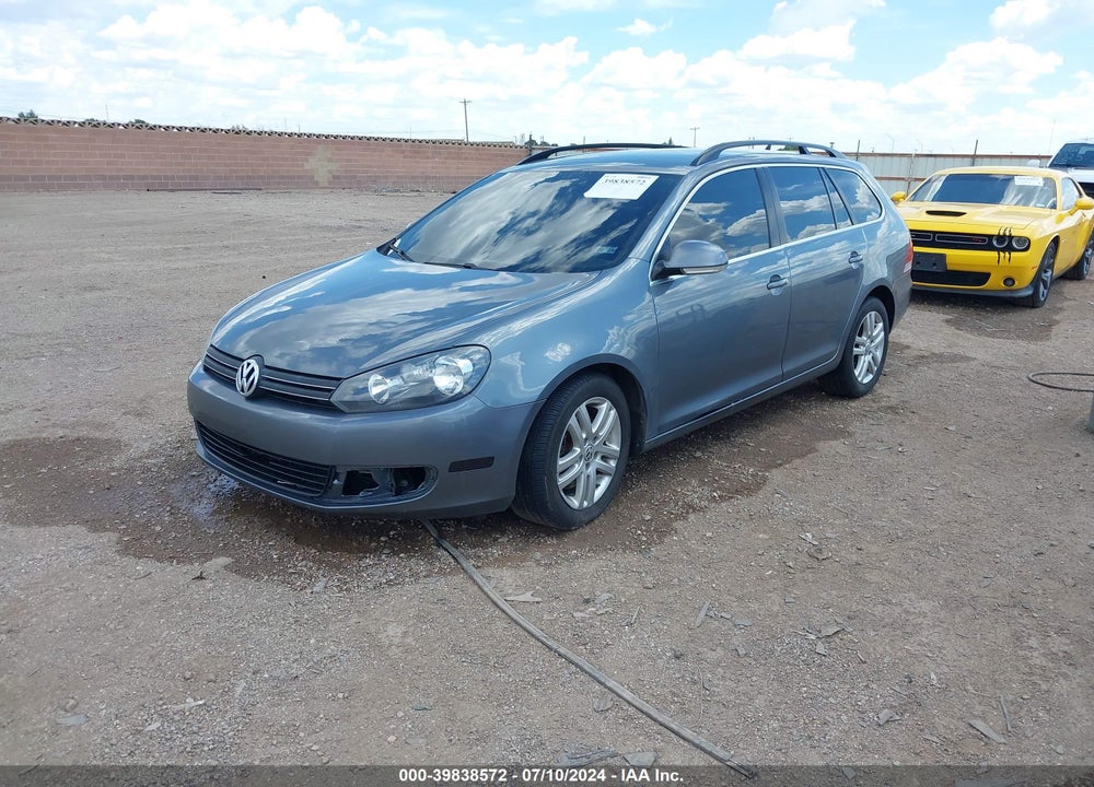 2012 VOLKSWAGEN JETTA SPORTWAGEN 2.0L TDI VIN: 3VWPL7AJ2CM631580