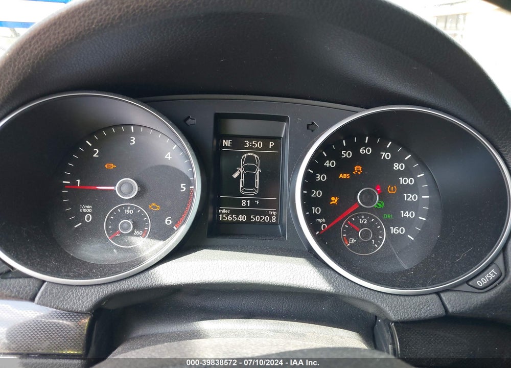 2012 VOLKSWAGEN JETTA SPORTWAGEN 2.0L TDI VIN: 3VWPL7AJ2CM631580