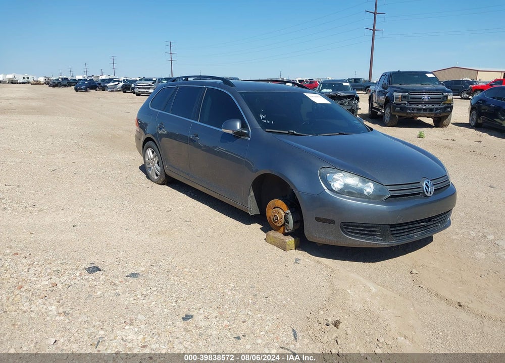 2012 VOLKSWAGEN JETTA SPORTWAGEN 2.0L TDI VIN: 3VWPL7AJ2CM631580