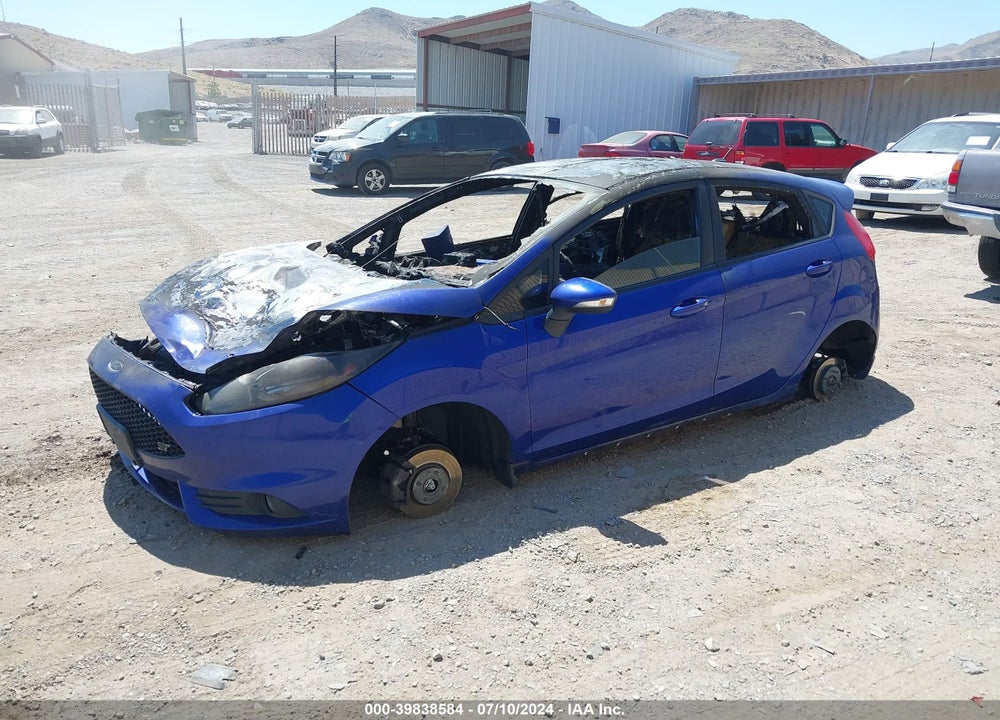 2014 FORD FIESTA ST VIN: 3FADP4GX6EM121259