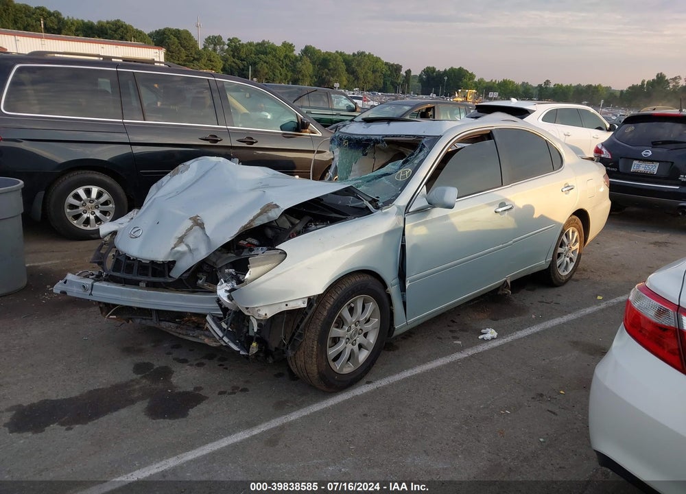 2004 LEXUS ES 330 VIN: JTHBA30G845027975