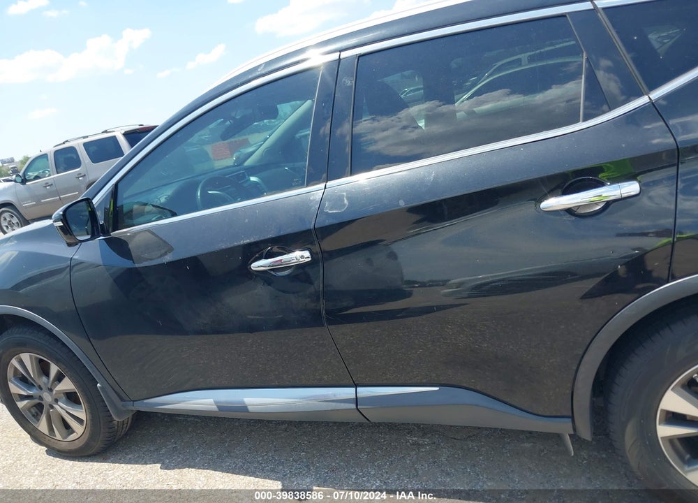 2015 NISSAN MURANO SL VIN: 5N1AZ2MG1FN211454