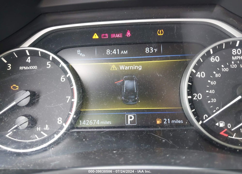 2015 NISSAN MURANO SL VIN: 5N1AZ2MG1FN211454
