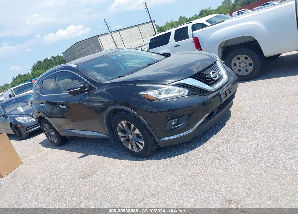 2015 NISSAN MURANO SL VIN: 5N1AZ2MG1FN211454