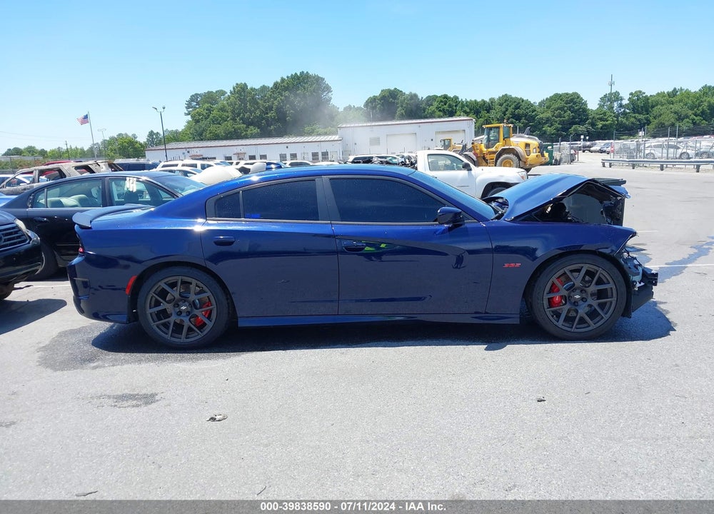 2017 DODGE CHARGER R/T SCAT PACK RWD VIN: 2C3CDXGJ1HH559450