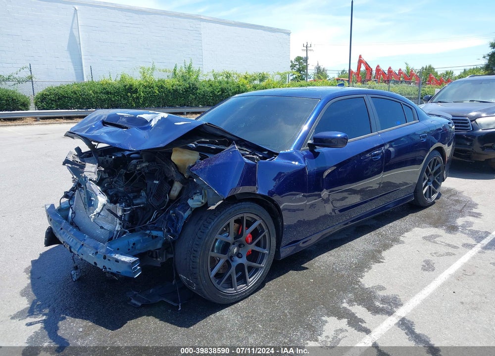 2017 DODGE CHARGER R/T SCAT PACK RWD VIN: 2C3CDXGJ1HH559450