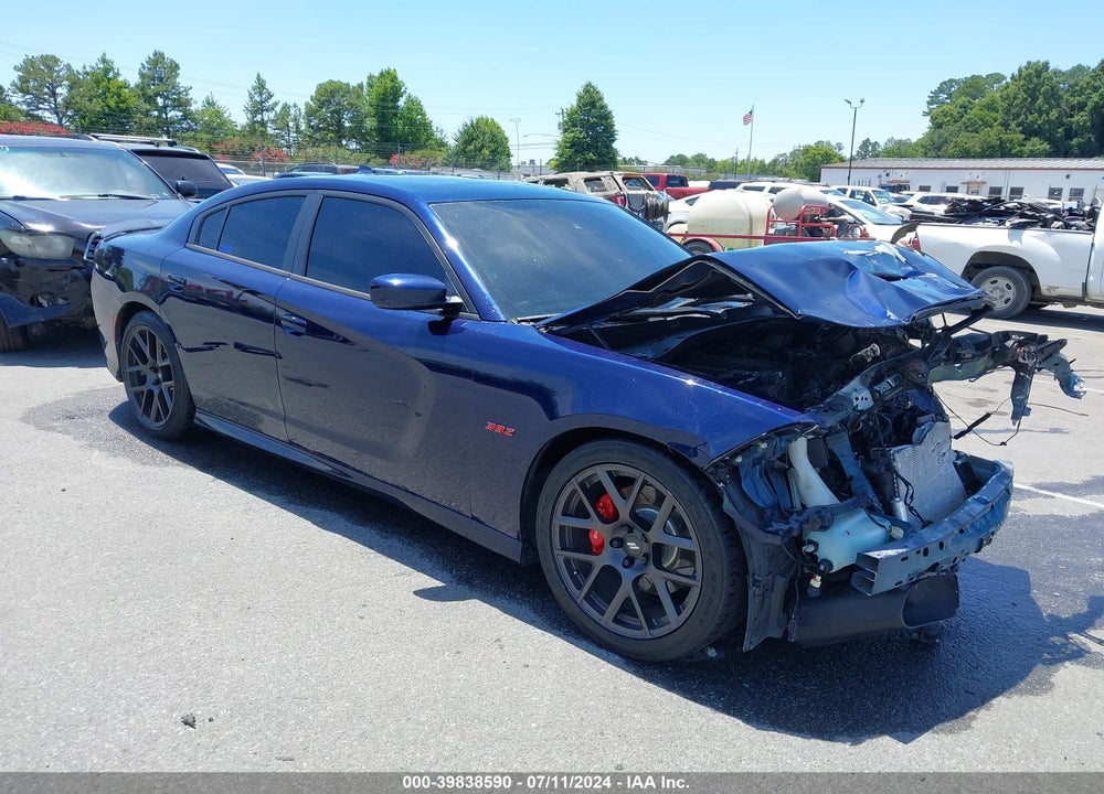 2017 DODGE CHARGER R/T SCAT PACK RWD VIN: 2C3CDXGJ1HH559450