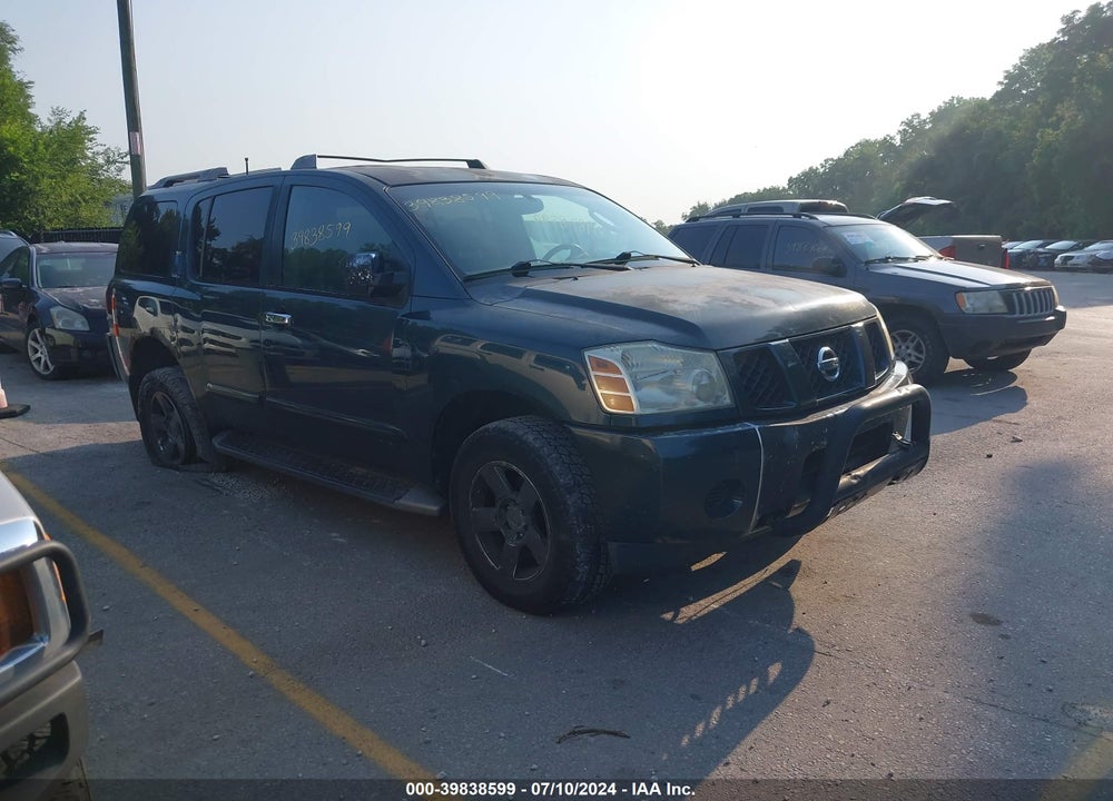 2004 NISSAN PATHFINDER ARMADA SE VIN: 5N1AA08B44N736192