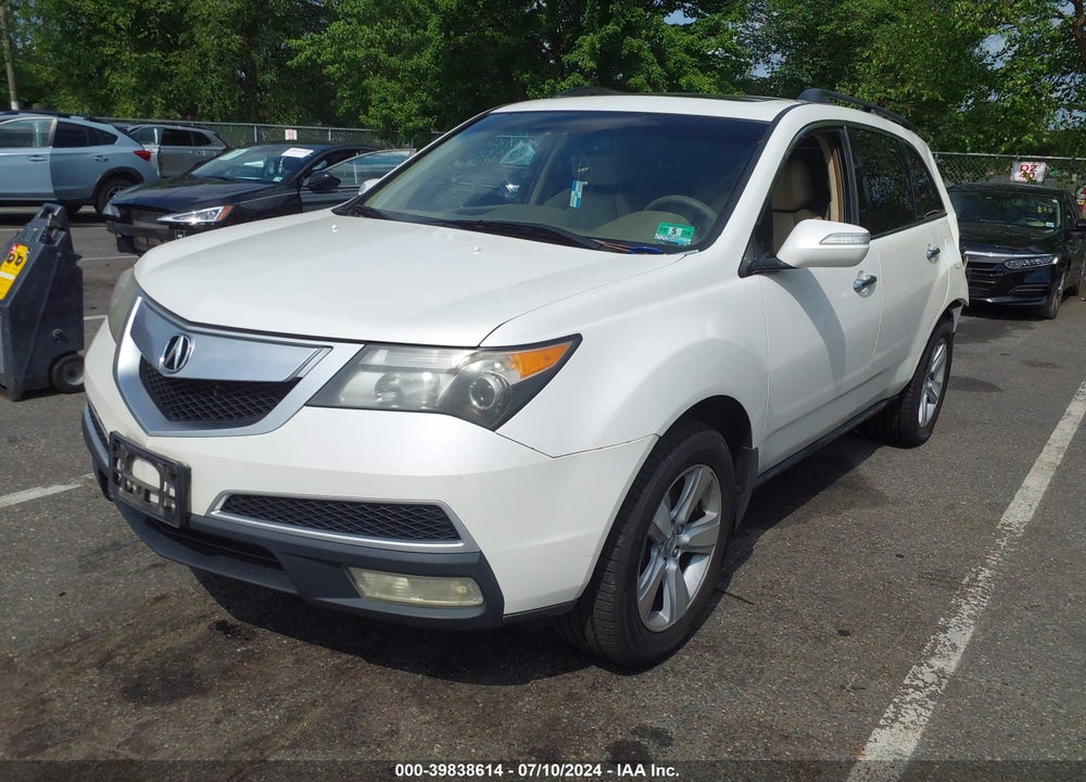 2010 ACURA MDX TECHNOLOGY PACKAGE VIN: 2HNYD2H60AH516202