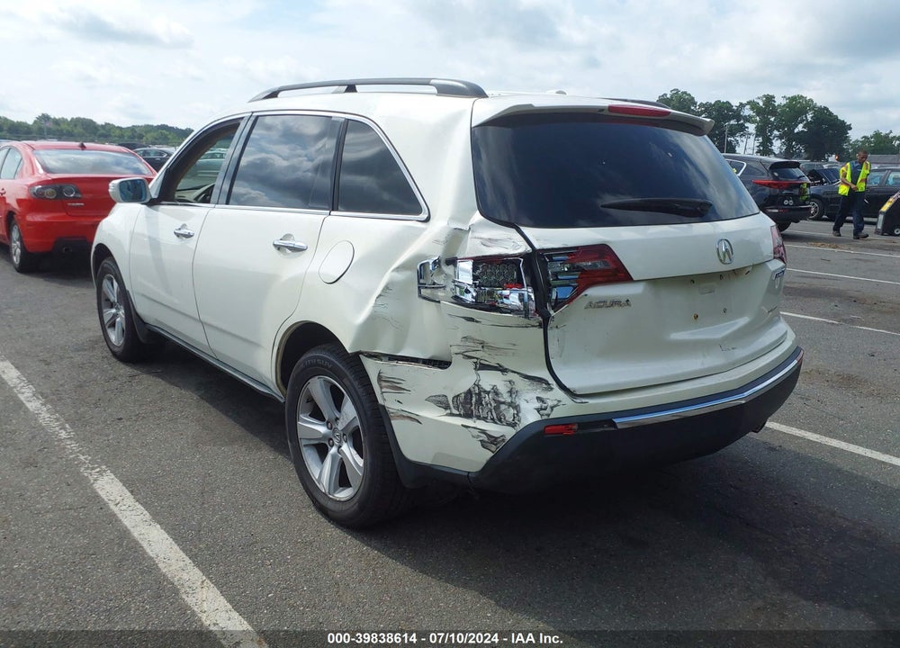 2010 ACURA MDX TECHNOLOGY PACKAGE VIN: 2HNYD2H60AH516202