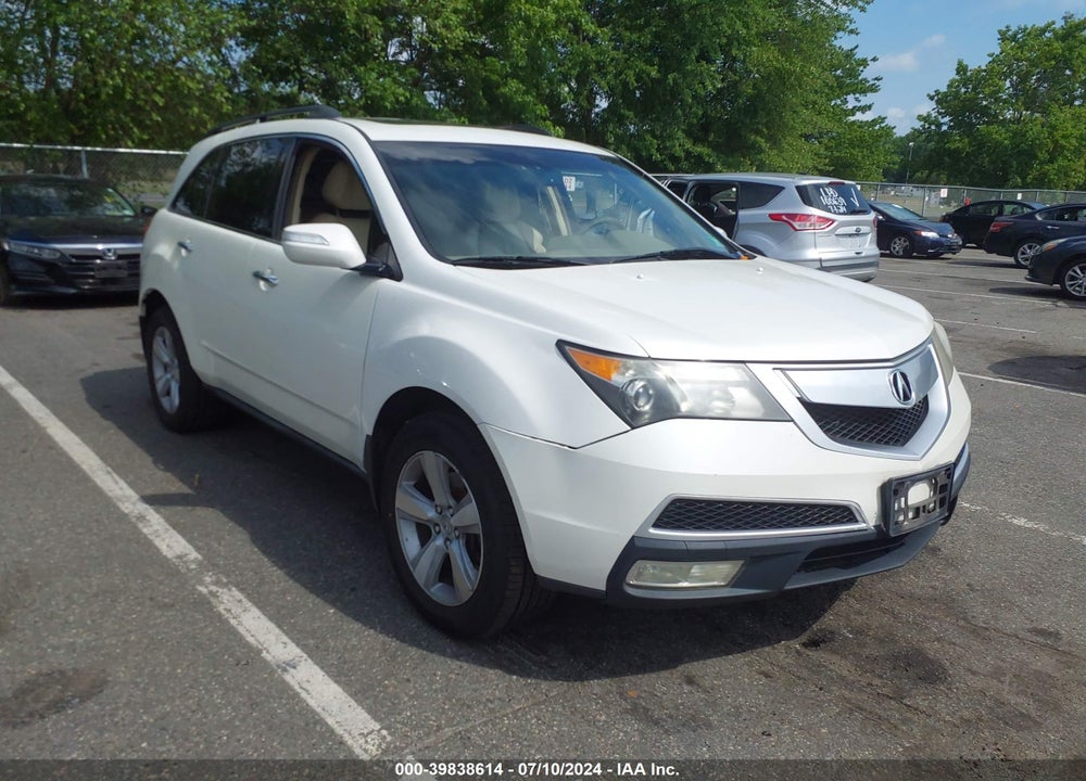 2010 ACURA MDX TECHNOLOGY PACKAGE VIN: 2HNYD2H60AH516202