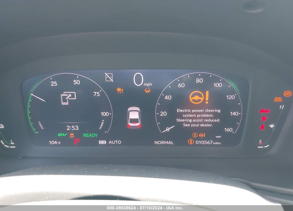 2024 HONDA ACCORD HYBRID EX-L VIN: 1HGCY2F66RA022896