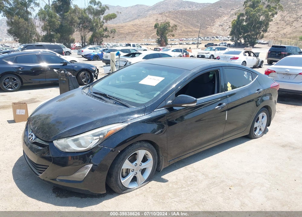 2016 HYUNDAI ELANTRA VALUE EDITION VIN: KMHDH4AE3GU604670