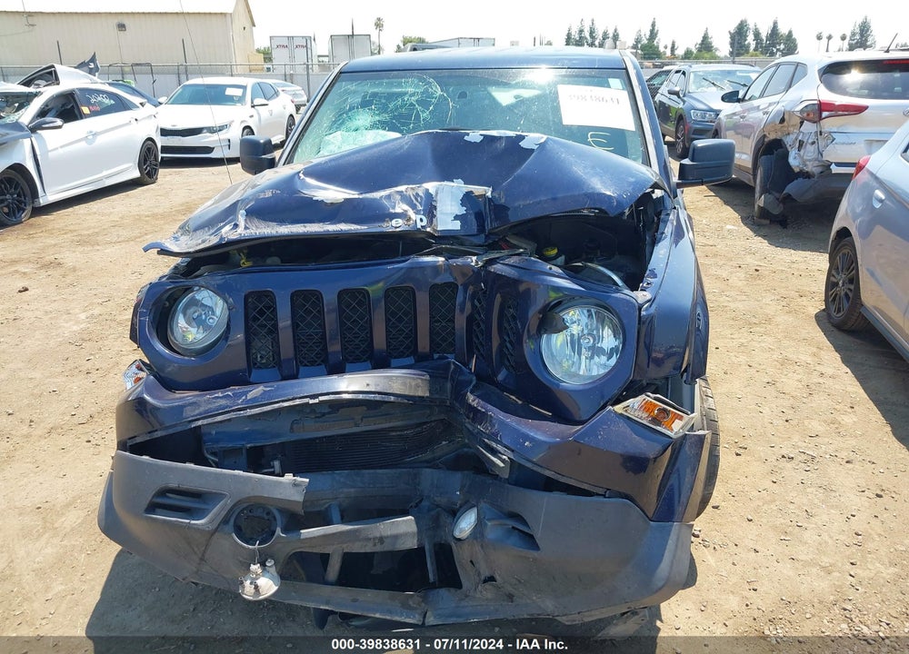 2016 JEEP PATRIOT SPORT VIN: 1C4NJRBBXGD557135