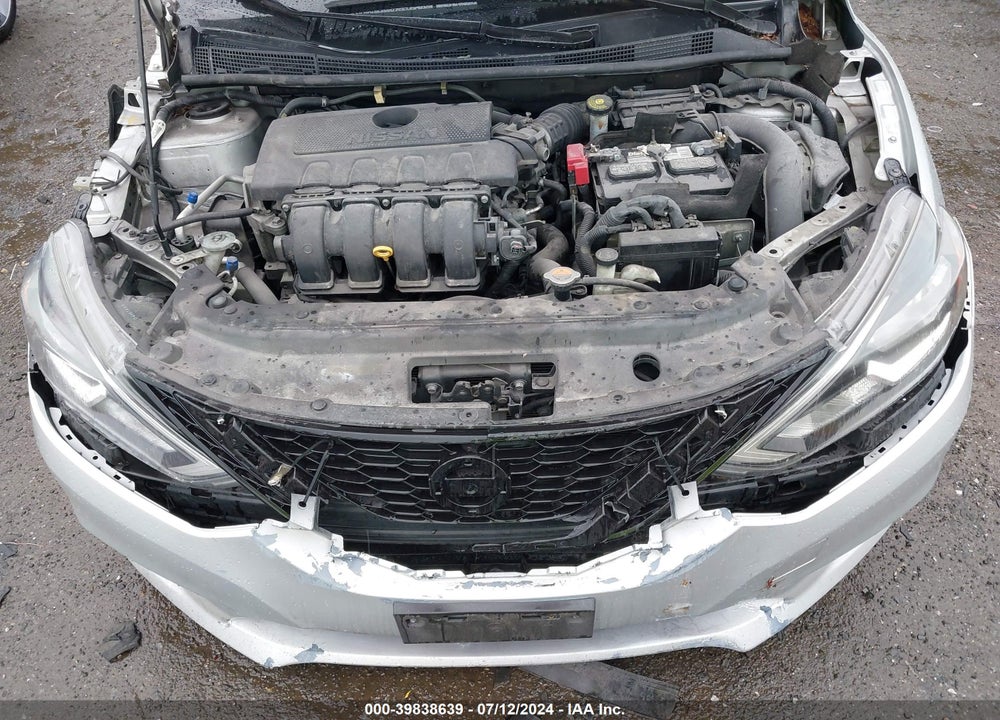 2017 NISSAN SENTRA SV VIN: 3N1AB7APXHY272840
