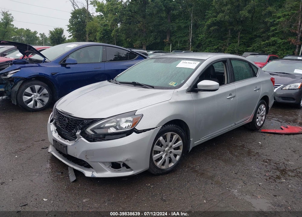 2017 NISSAN SENTRA SV VIN: 3N1AB7APXHY272840