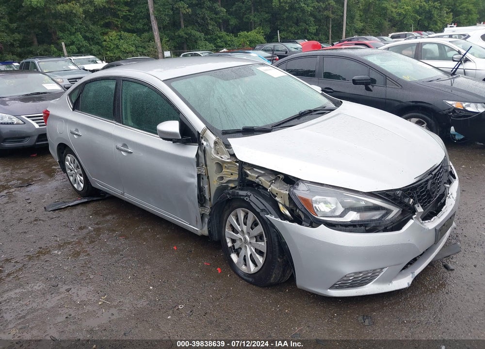 2017 NISSAN SENTRA SV VIN: 3N1AB7APXHY272840