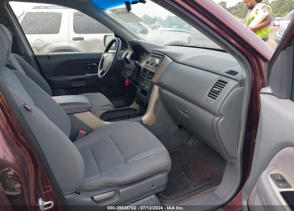 2007 HONDA PILOT EX VIN: 2HKYF18497H521164