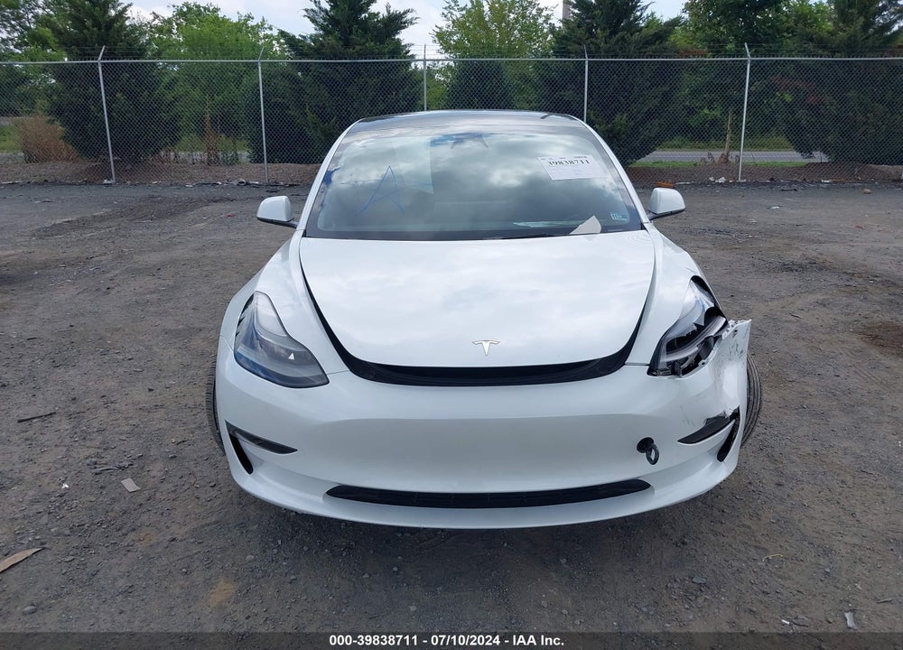 2023 TESLA MODEL 3 REAR-WHEEL DRIVE VIN: 5YJ3E1EAXPF397637