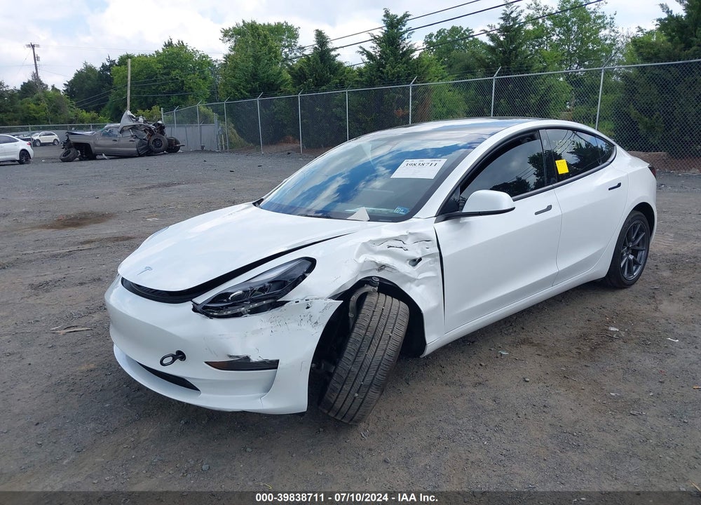 2023 TESLA MODEL 3 REAR-WHEEL DRIVE VIN: 5YJ3E1EAXPF397637