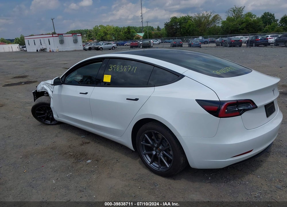 2023 TESLA MODEL 3 REAR-WHEEL DRIVE VIN: 5YJ3E1EAXPF397637