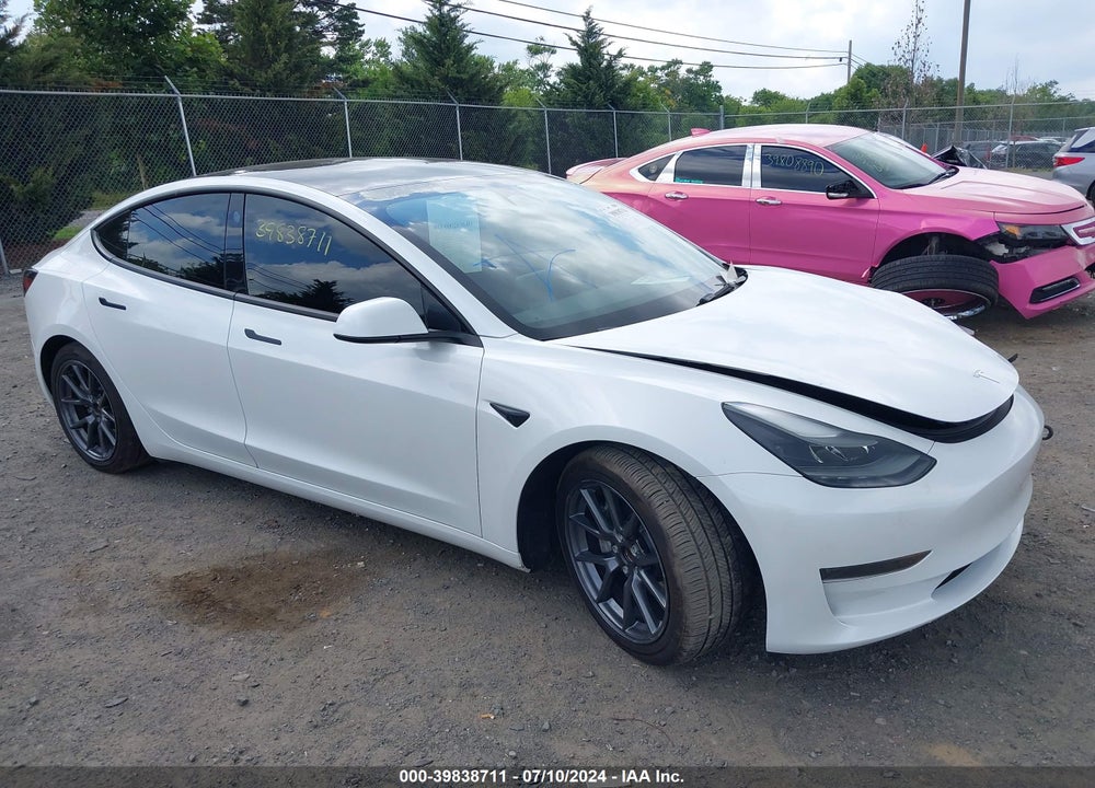 2023 TESLA MODEL 3 REAR-WHEEL DRIVE VIN: 5YJ3E1EAXPF397637